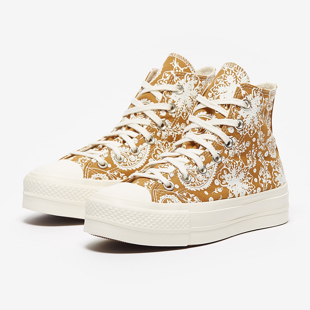 Converse Womens Fall Florals Ctas Lift Hi