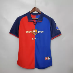 1999-00 Barcelona Home 100th Anniversary Kit