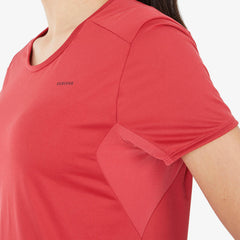 Women's Fitness T-shirt - 500 Essentials indigo red